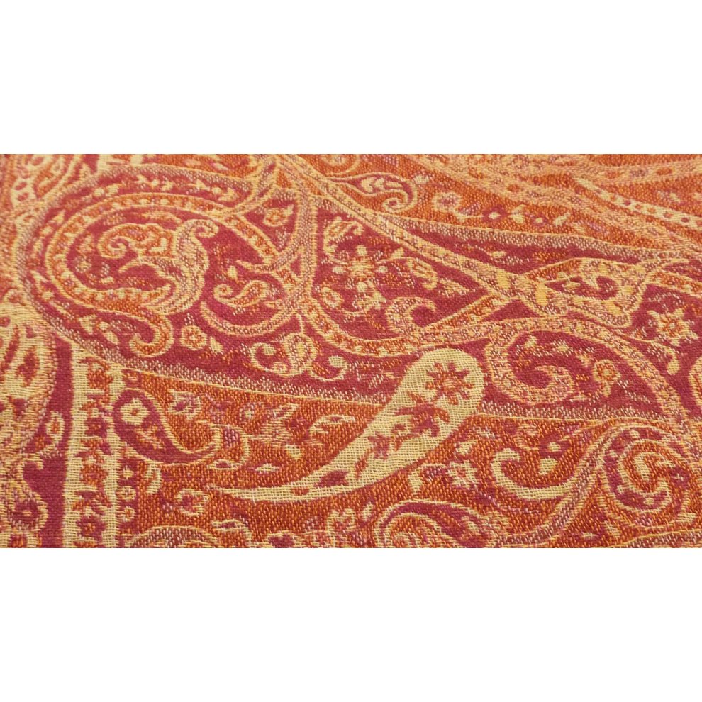 (7263) Muffler Scarf in Fine Pashmina Wool Heritage Range thumbnail