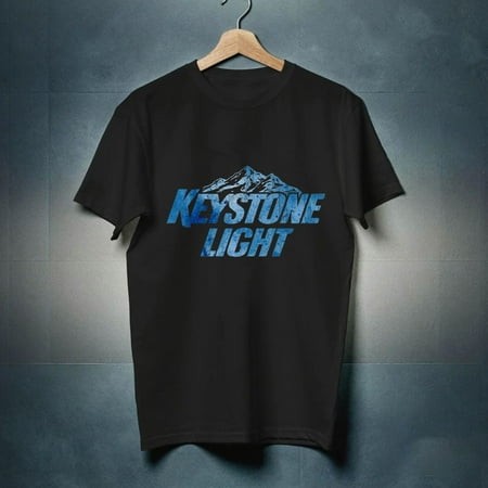 Keystone Light Beer White T-Shirt - Ships Fast High Quality - LIMITED EDITION - 7 COLOR OPTIONS - NEW - INSTOCK!