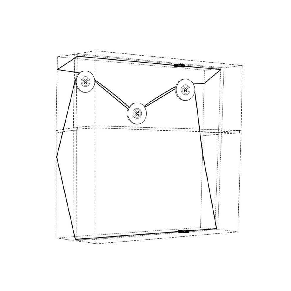 FLOATING GRIP PS4 Original, PlayStation 4, Vertical Wire Wall Mount (Black), Patent Pending and Proprietary Design, Made in Denmark thumbnail