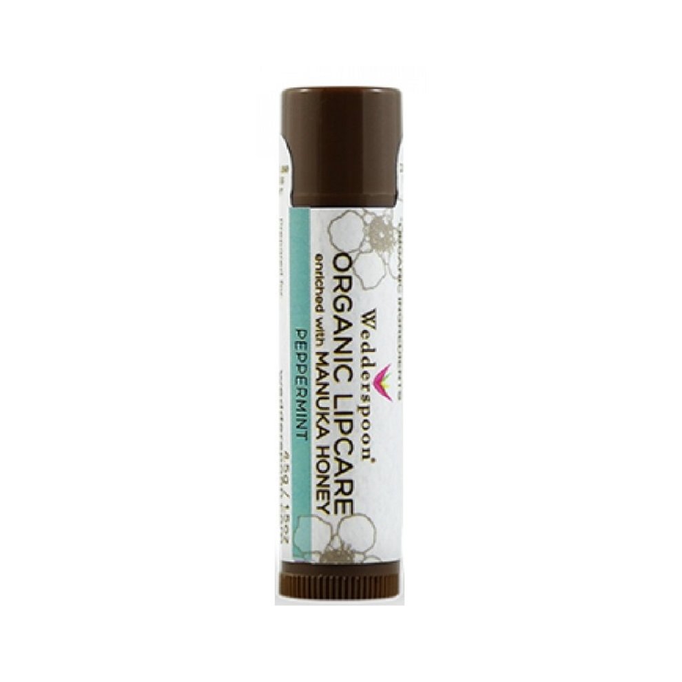 Wedderspoon Organic Lip Balm Enriched with Manuka Honey - Peppermint 4.5g