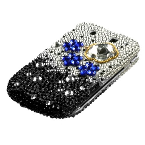 Asmyna BB8520HPCDM198NP Dazzling Luxurious Bling Case for BlackBerry Curve 8520/8530/9300/9330 - 1 Pack - Retail Packaging - Cloudy Night