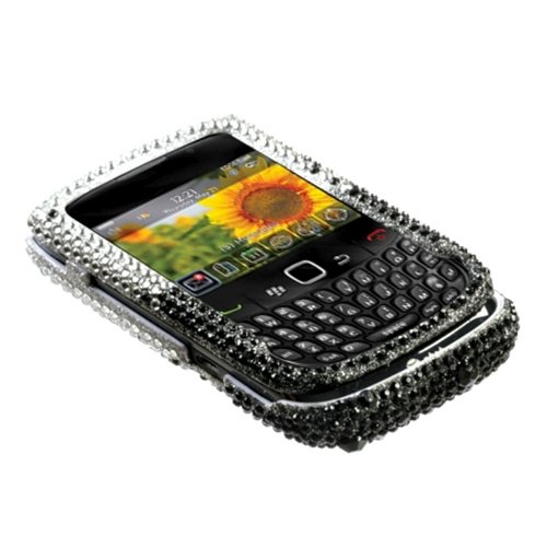 Asmyna BB8520HPCDM198NP Dazzling Luxurious Bling Case for BlackBerry Curve 8520/8530/9300/9330 - 1 Pack - Retail Packaging - Cloudy Night thumbnail