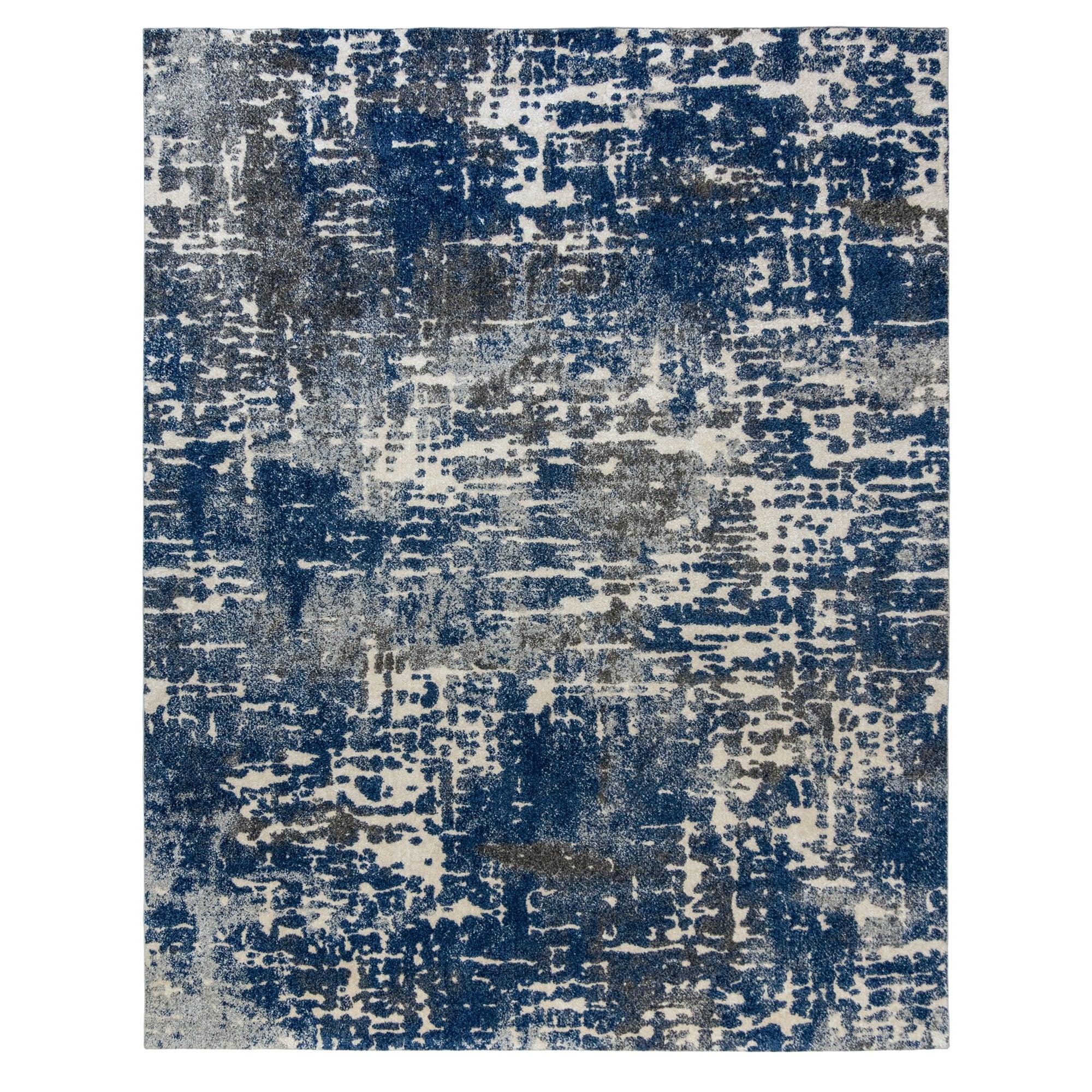 Gertmenian & Sons Barcelona Ghent Navy 9 Ft. X 13 Ft. Abstract Indoor Area Rug