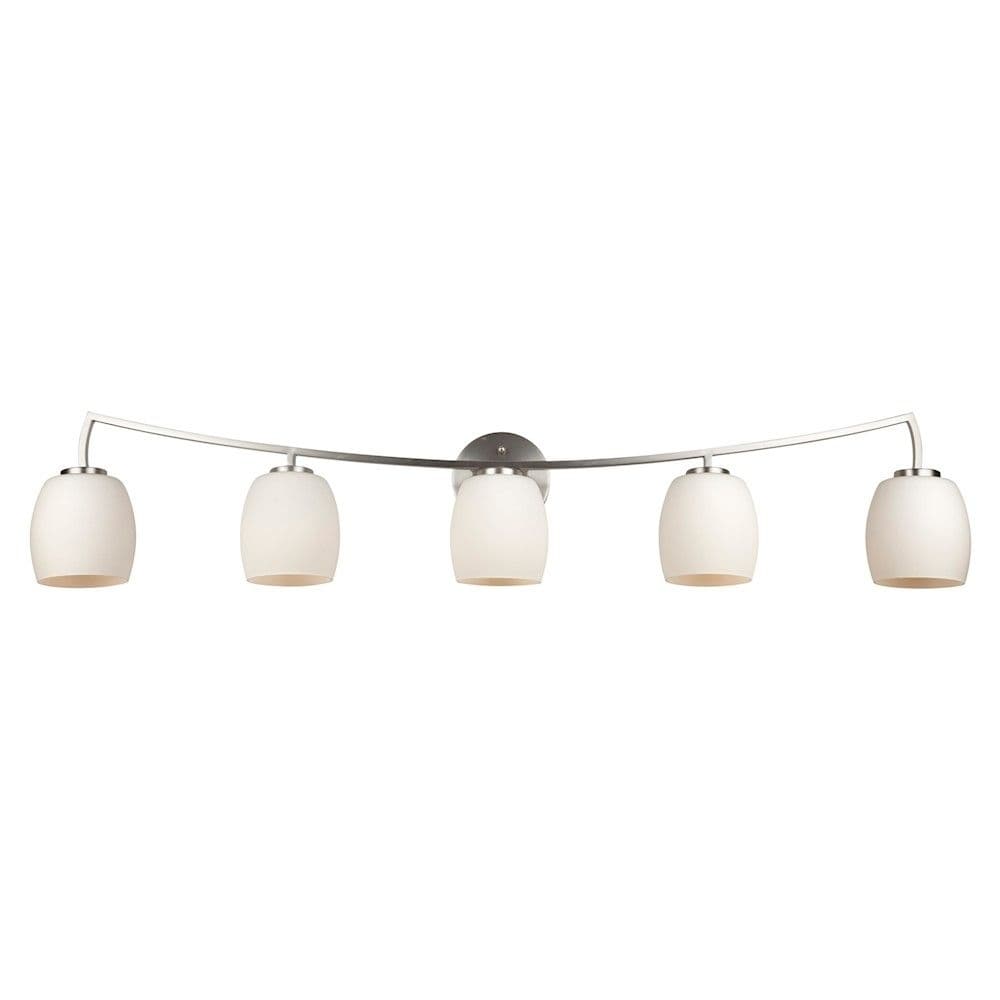 5588-05-55-Forte Lighting-Silas - 5 Light Bath Bar-8.75 Inches Tall and 43 Inches Wide