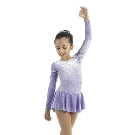 Mondor Born to Skate Glitter Figure Skating Dress 2723 - Loop (Size 4-6)