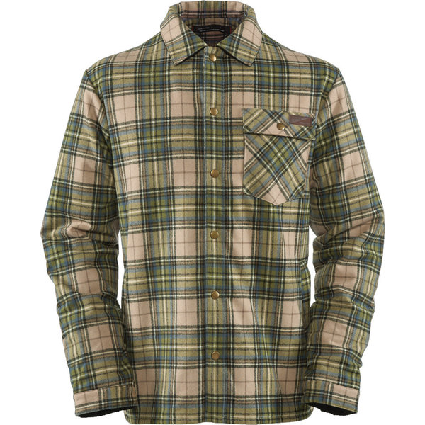 Bonfire PEND PDX SHIRT-TAN TARTAN-L