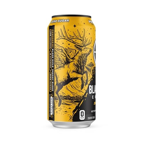 Black Rifle Energy Project Mango Zero Sugar Energy Drink, 200mg Caffeine, 16 Fl Oz Can (Pack of 12) thumbnail