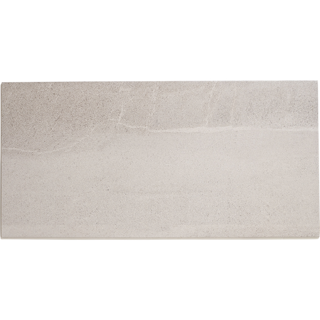 Tuiles De Porcelaine Forum Grigio De Mono Serra, 12 Po L. X 24 Po L., Gris, Boîte De 8 9905 - Rona