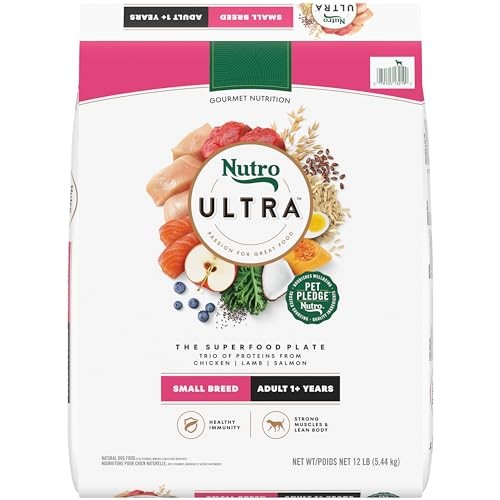 Nutro Ultra Protein Salmon, Chicken and Lamb Flavor Dry Dog Food - 12lbs