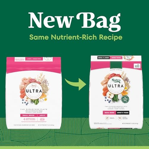 Nutro Ultra Protein Salmon, Chicken and Lamb Flavor Dry Dog Food - 12lbs thumbnail