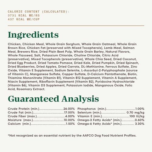 Nutro Ultra Protein Salmon, Chicken and Lamb Flavor Dry Dog Food - 12lbs thumbnail