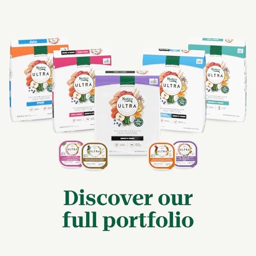 Nutro Ultra Adult Weight Management Dry Dog Food  Chicken  Lamb and Salmon Protein Trio  13 Lb Bag thumbnail