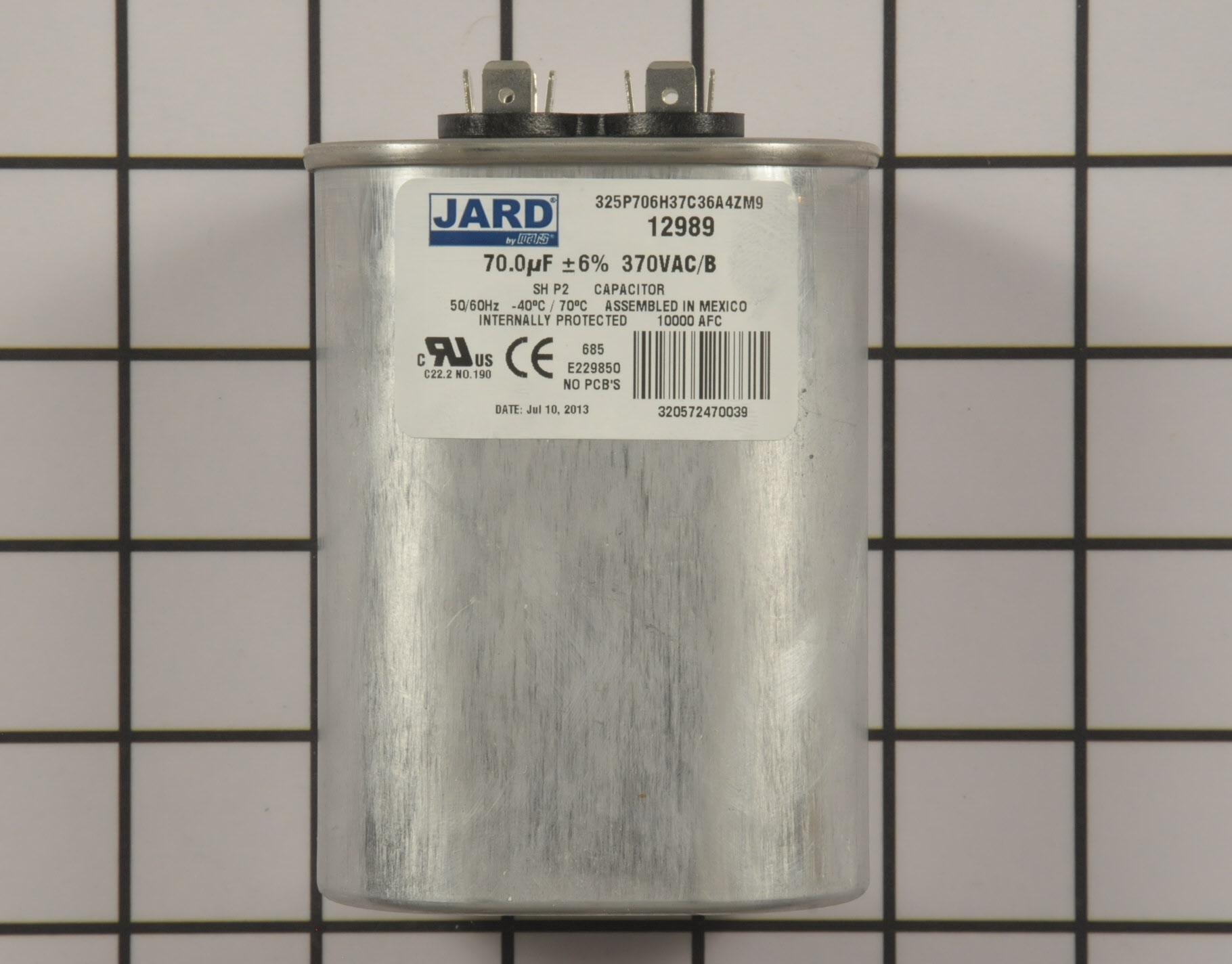 Mars Air Handler Part # 12989 - Run Capacitor - Genuine OEM Part