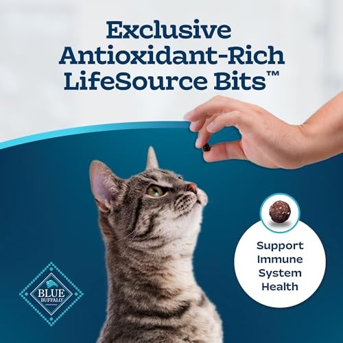 Blue Buffalo Tastefuls Multi-Protein Salmon & Ocean Fish Recipe Adult Cat Dry Food, 7 Lbs thumbnail