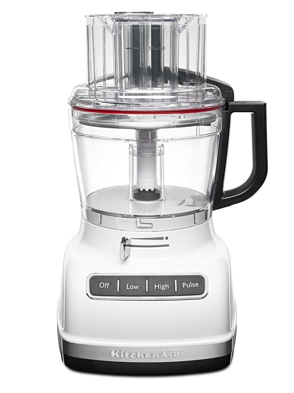 KitchenAid Refurbished 11-Cup Food Processor W/ Exactslice System in White, RKFP1133WH