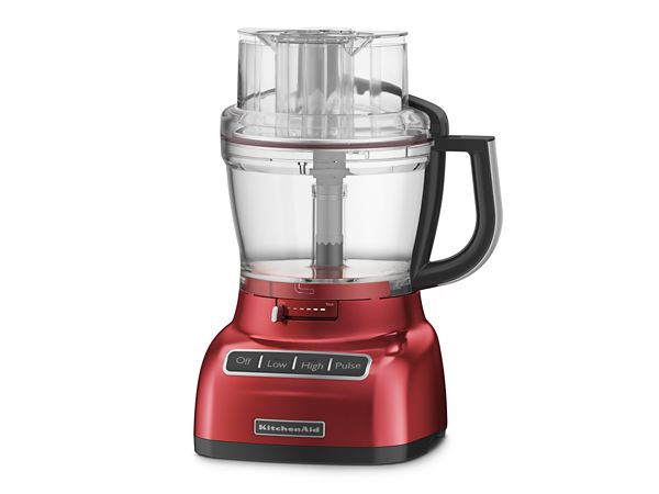 KitchenAid Refurbished 13-Cup Food Processor in Red, RKFP1333ER