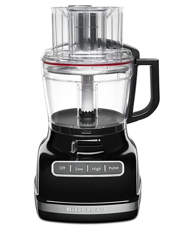 KitchenAid Refurbished 11-Cup Food Processor W/ Exactslice System in Black, RKFP1133OB