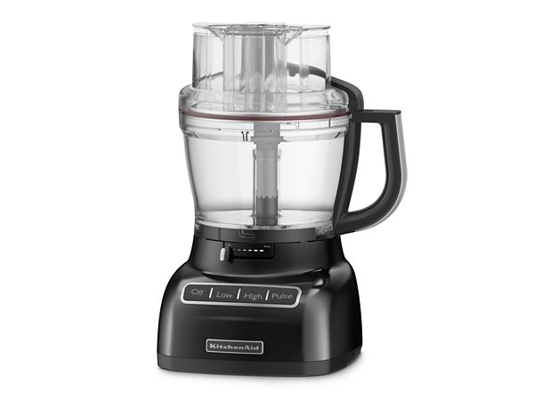 KitchenAid Refurbished 13-Cup Food Processor in Black, RKFP1333OB