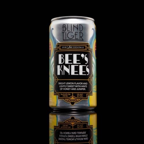 Blind Tiger Variety Pack II - Non-Alcoholic Cocktail - Award-Winning Crafted Refreshment - Ready to Drink or Mix - 8.4oz per Can thumbnail