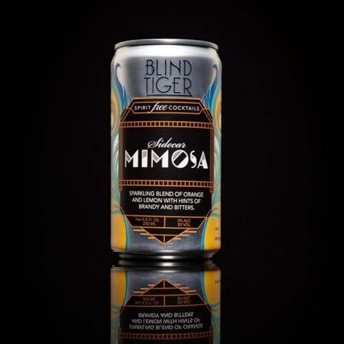 Blind Tiger Variety Pack II - Non-Alcoholic Cocktail - Award-Winning Crafted Refreshment - Ready to Drink or Mix - 8.4oz per Can thumbnail