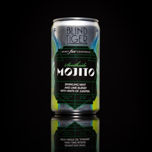 Blind Tiger Variety Pack II - Non-Alcoholic Cocktail - Award-Winning Crafted Refreshment - Ready to Drink or Mix - 8.4oz per Can thumbnail