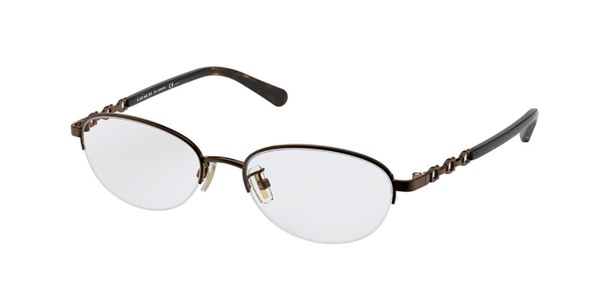 Coach HC5093TD Asian Fit 9332  Lunettes De Vue Femme Dorées Lunettes De Vue (Monture Seule)