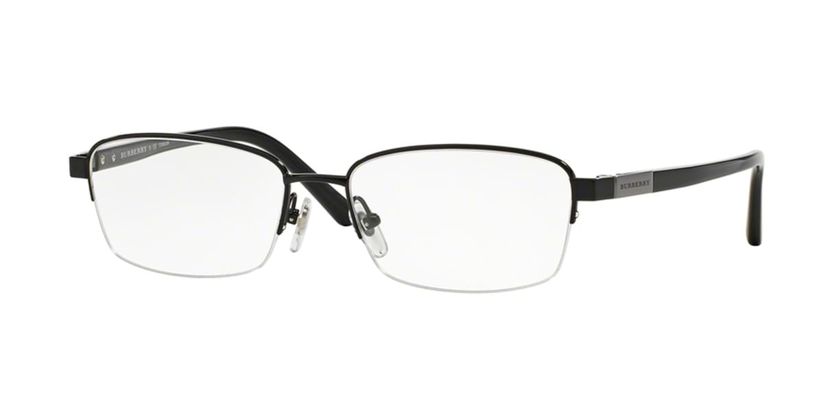 Burberry, Glasses, Unisex, Black, 55 MM, Black Eyewear Frames BE 1288Td