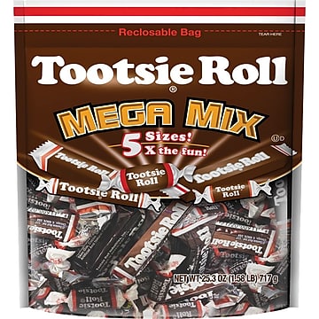Tootsie Roll Candy, 25.3 Oz. Resealable Bag