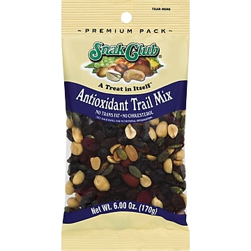 Snak Club Antioxidant Trail Mix, 6 Oz., 6/CT