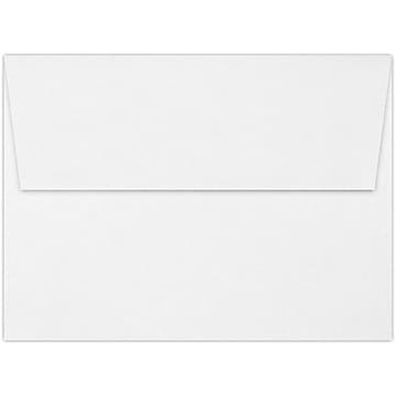LUX A6 Invitation Envelopes (4 3/4 X 6 1/2) 1000/Pack, 70lb. Classic Crest Solar White (4875-70SW-10 | Quill