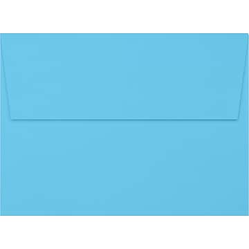 LUX A6 Invitation Envelopes (4 3/4 X 6 1/2) 1000/Pack, Bright Blue (4875-BLU-1000) | Quill