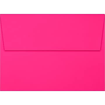 LUX A6 Invitation Envelopes (4 3/4 X 6 1/2) 1000/Pack, Bright Fuchsia (4875-UFUC-1000) | Quill