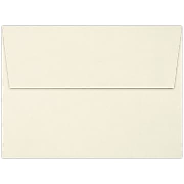 LUX A6 Invitation Envelopes (4 3/4 X 6 1/2) 1000/Pack, 70lb. Classic Crest Natural White (4875-70NW | Quill