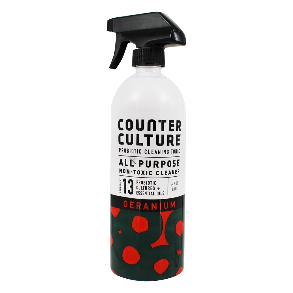 Counter Culture Probiotic Cleaning Tonic Geranium 24 Fl Oz