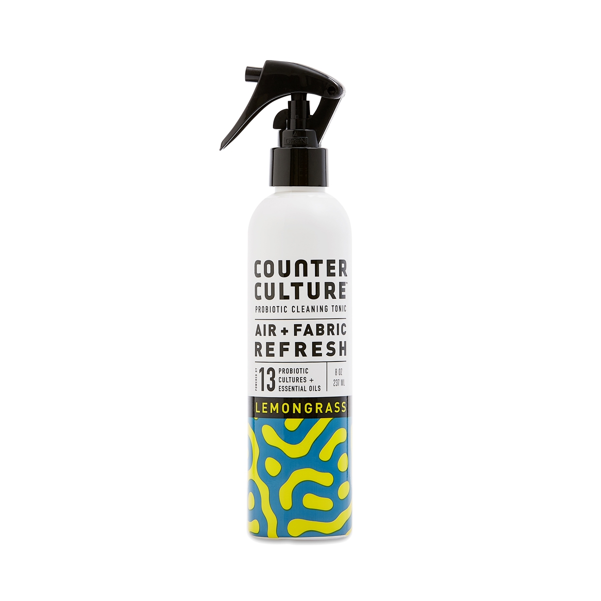 Counter Culture Probiotic Cleaning Tonic Air Plus Fabric Refresh Lemongrass 8 Fl Oz