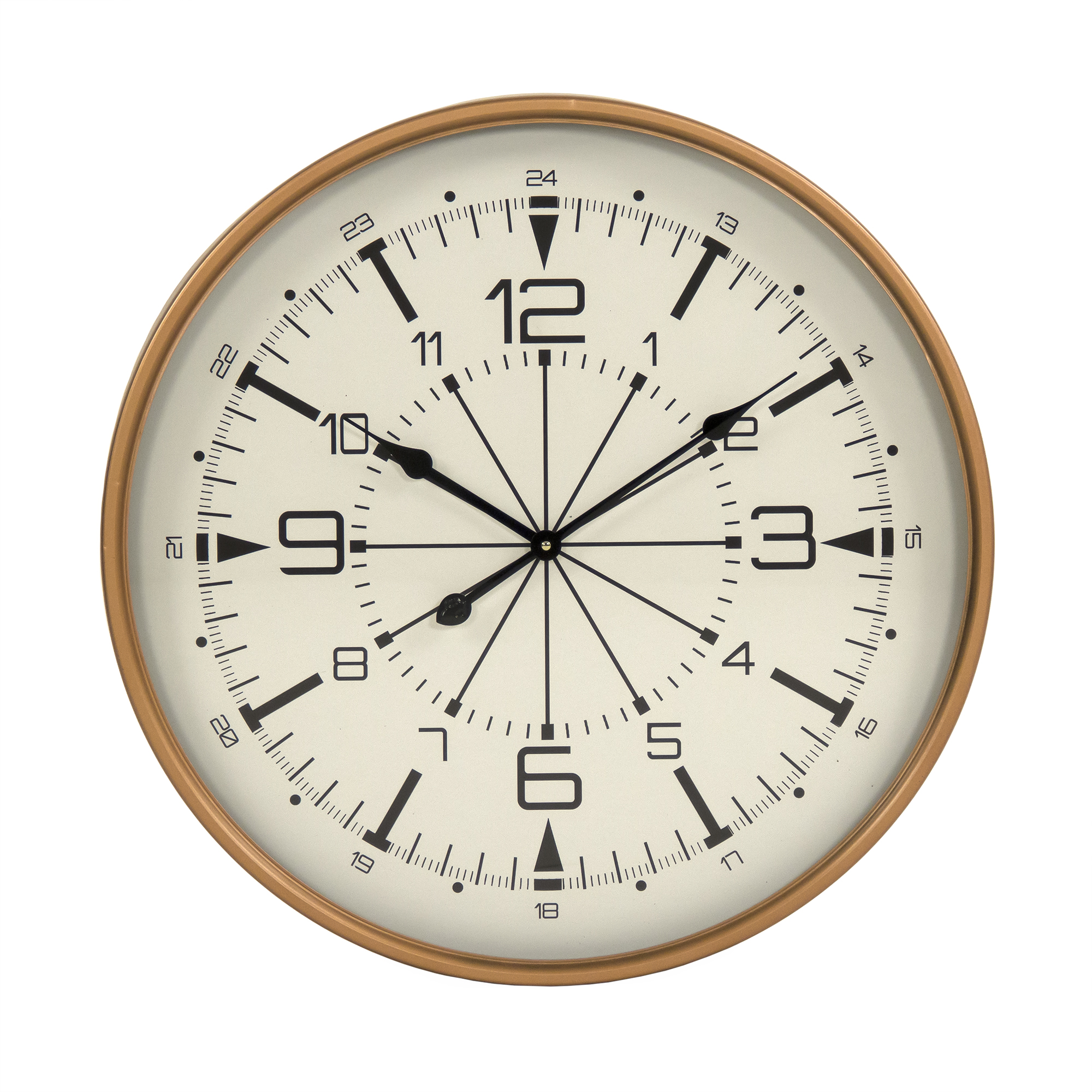 Zentique ZEN-51082 Metal Compass Clock