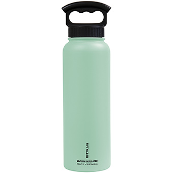 Fifty-Fifty 592103 40 Oz Vacuum Insulated with 3 Fing - Mint