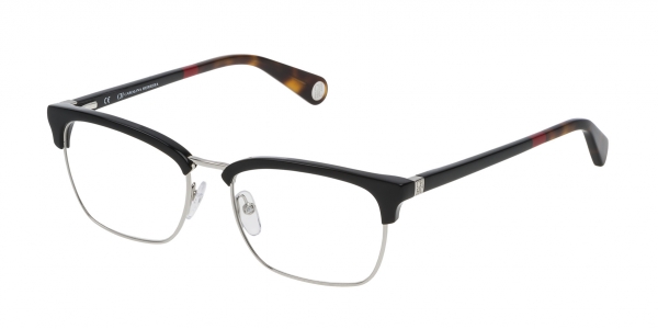 Carolina Herrera VHE735 0700 Silver  Women/Men Eyeglasses (Frame Only)