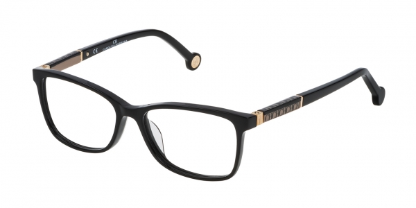 Carolina Herrera VHE733L 0700 Black  Women Eyeglasses (Frame Only)