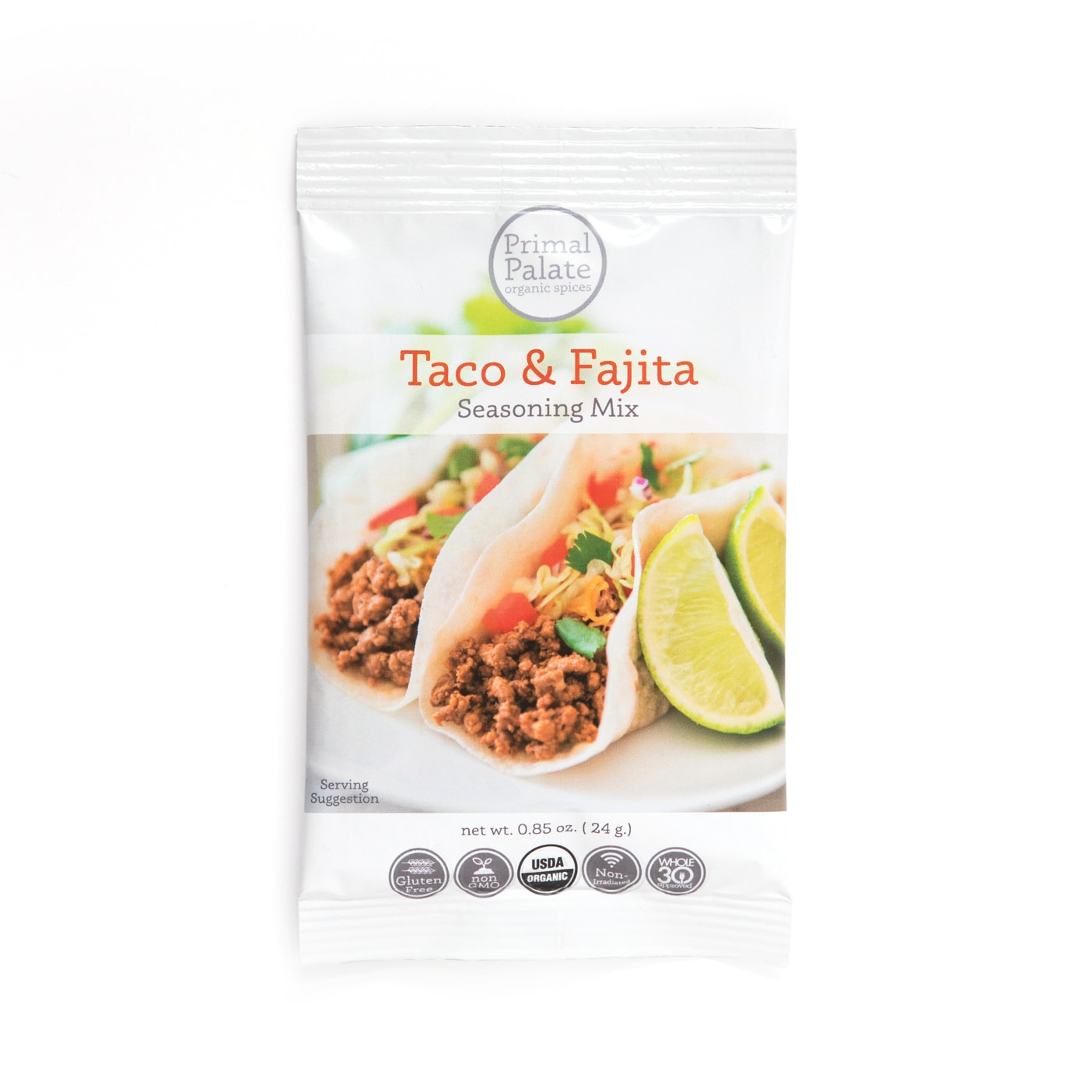 Primal Palate Organic Spices Taco & Fajita Seasoning