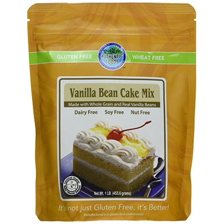 Authentic Foods Vanilla Cake Mix Gluten Free -- 1 lb