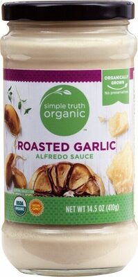 Simple Truth Organic Roasted Garlic Alfredo Sauce 14.5 Oz
