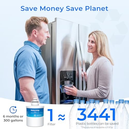 Waterdrop WD-F41 Replacement for GE MXRC  FXRC  FXRT  HXRC  9905  46-9905 & 1E1013  Refrigerator Water Filter  1 Pack thumbnail