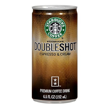 Starbucks Doubleshot Premium Coffee Drink Espresso & Cream - 6.5 Fl Oz