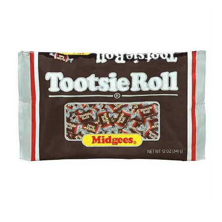 Tootsie Roll Midgees Chewy Chocolate Candy - 12.0 Oz