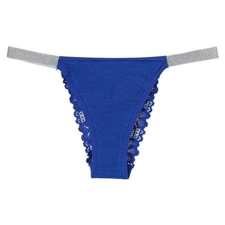 Women S Hollow Lace Low Couples Matching Underwear Waist Briefs Women S Solid Barely There Bras for Women 4742 Color High Elastic Silver Lace Panties 
