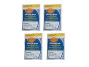 12 Bags (4Pkg) Eureka MEGA #58624 (58624A)Cannister Vacuum Cleaner Allergen Style Bags Model Excalibur Powerteam 6975 and 6990