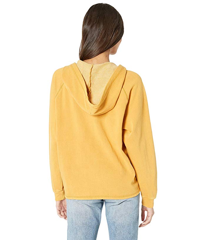 Billabong Women's Along Side 2 Pull Over Hoodie - Small - Golden Hour thumbnail
