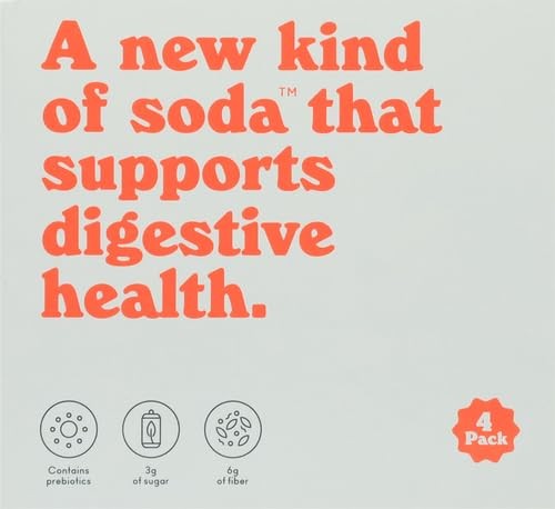 Olipop Prebiotic Soda, Vintage Cola 4 Cans (12 Fl Oz Each) thumbnail