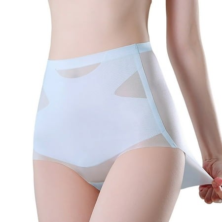 Women Underwear Bikini Lace Abdominal Contraction Strong Shaping Barely There Bras for Women 4742 Postpartum Traceless Ice Silk Shaping and Lifting Ce